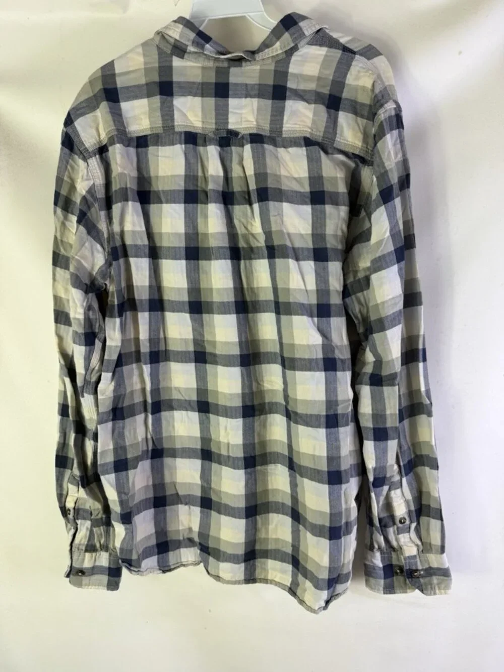 The North Face Button Shirt Rainbow Plaid Spell Out Pocket
